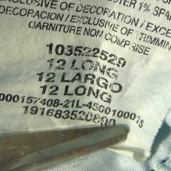 LEE BOOTCUT MIDRISE JEANS 12 LONG - Picture 6 of 7